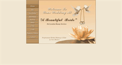 Desktop Screenshot of abeautifulbride.biz